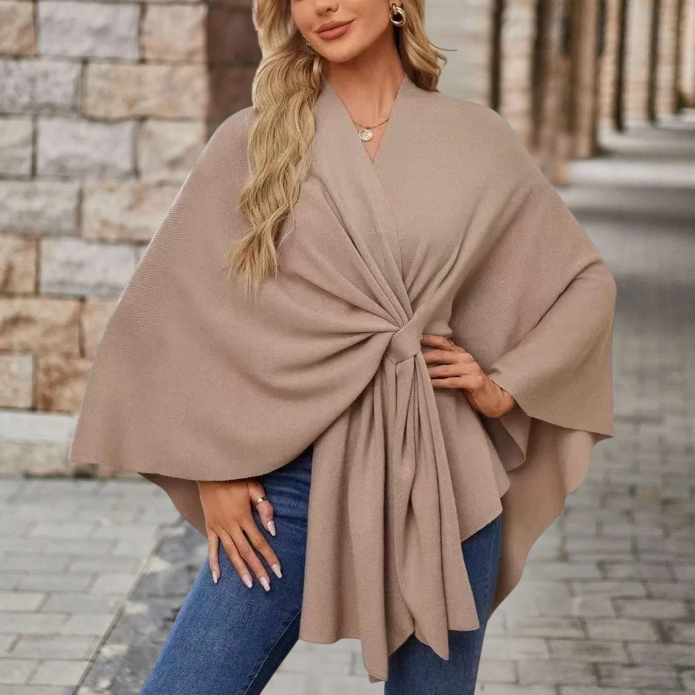 Natalie V-Neck Shawl™
