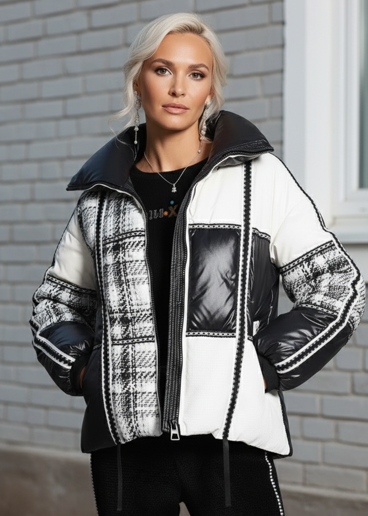Sasha Plaid Puffer™