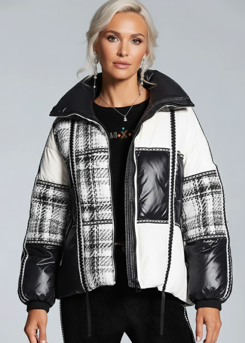 Sasha Plaid Puffer™