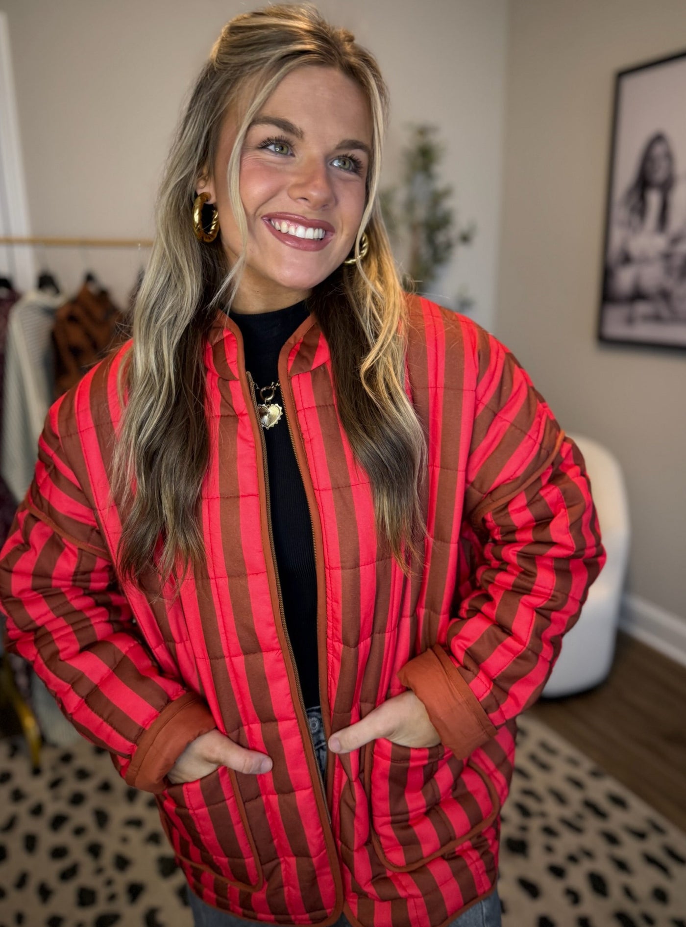 Natalie Striped Coat™