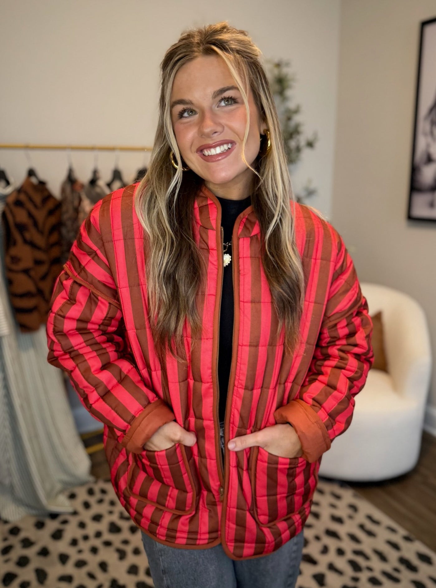 Natalie Striped Coat™