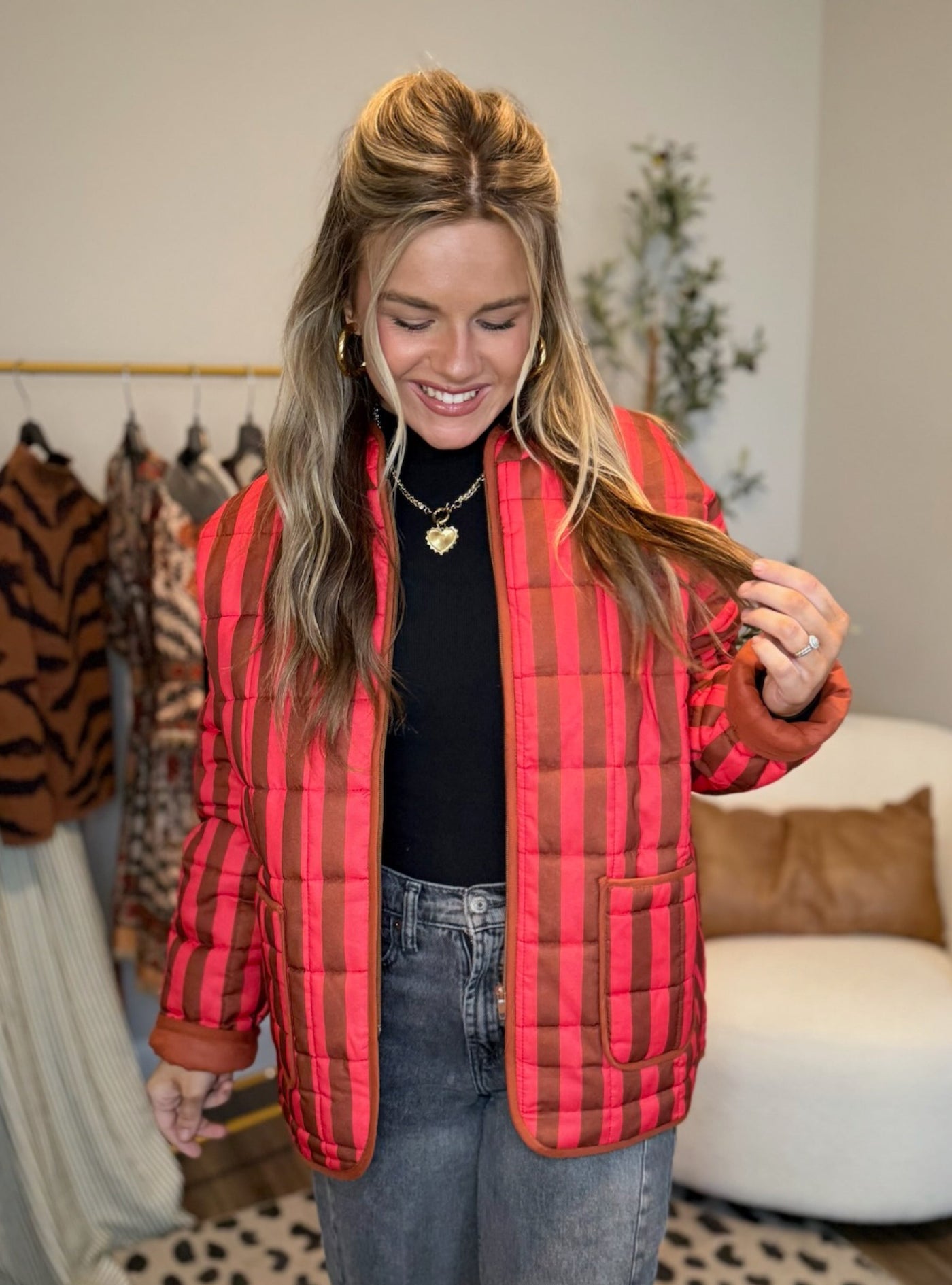 Natalie Striped Coat™