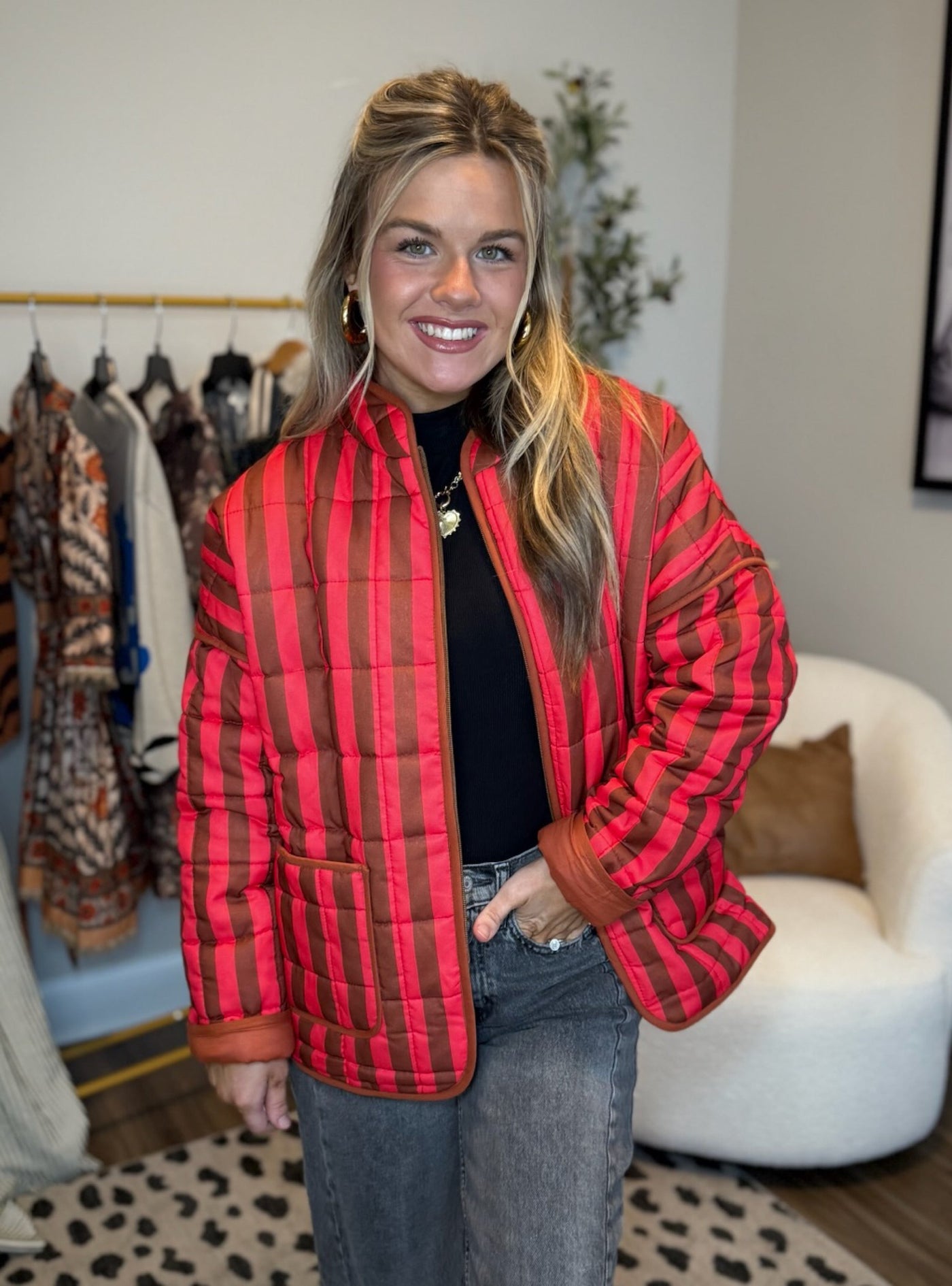 Natalie Striped Coat™