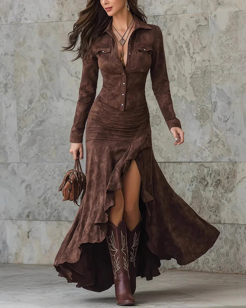 Natalie Ruffle Dress™