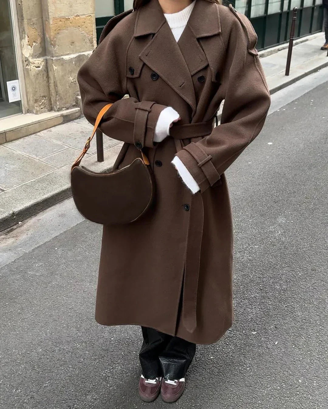 Natalie Classic Brown Coat