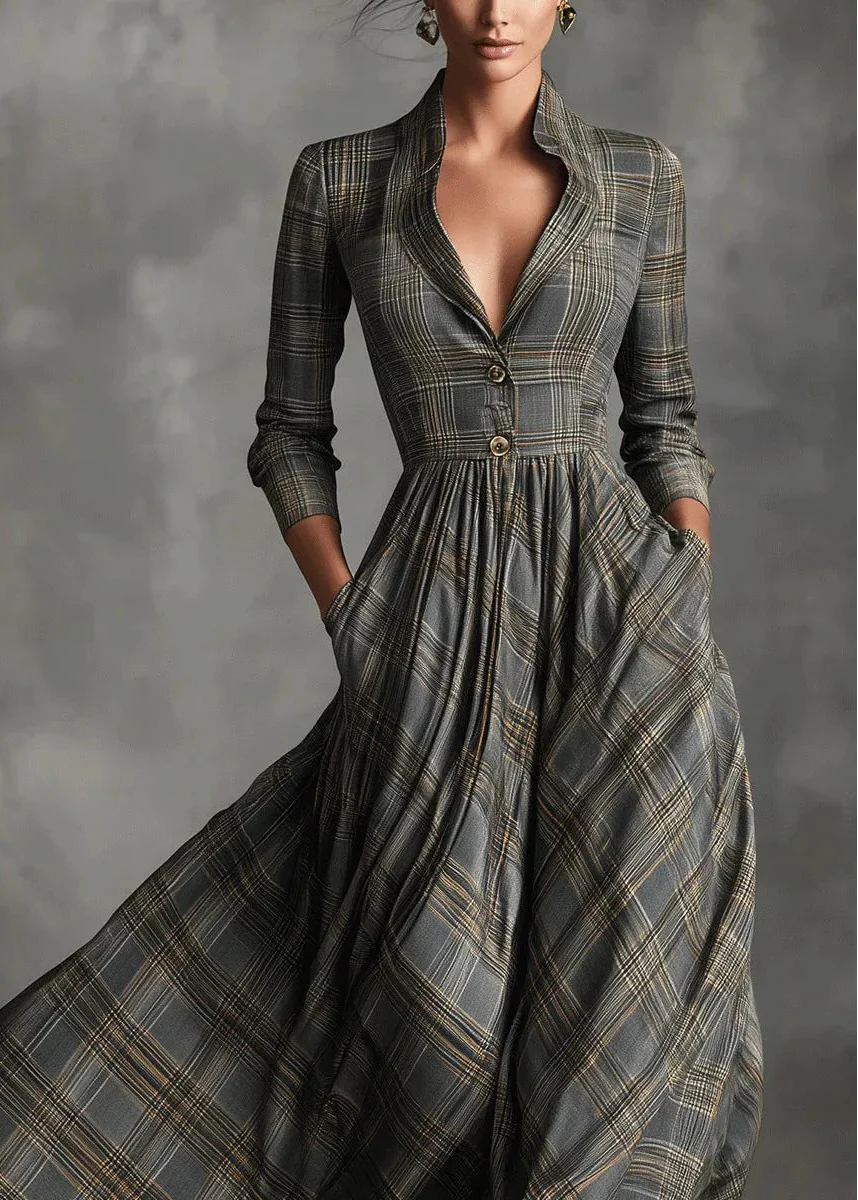 Tara Plaid Dress™
