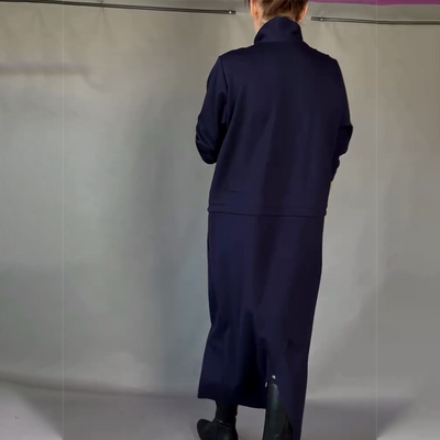 Natalie Zip Maxi Dress™